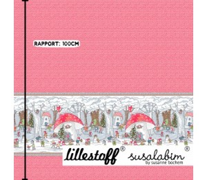 Bio Jersey Lillestoff - Weihnachtswald Raport